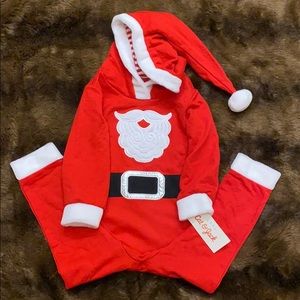 NWT Cat & Jack Santa suit with hood (5/$25)